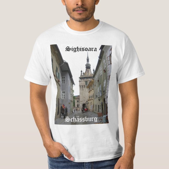 Camiseta T-shirt de Sighisoara/Schassburg (Frente)