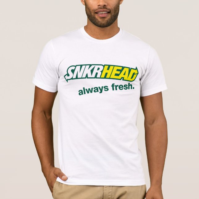 Camiseta T-shirt de SNKRHEAD (Sneakerhead) (Frente)