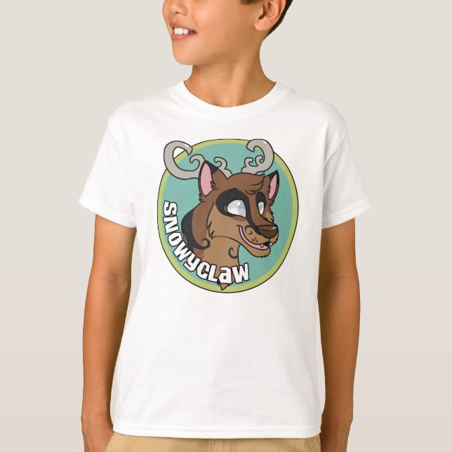 Camiseta T-shirt de Snowyclaw (Frente)