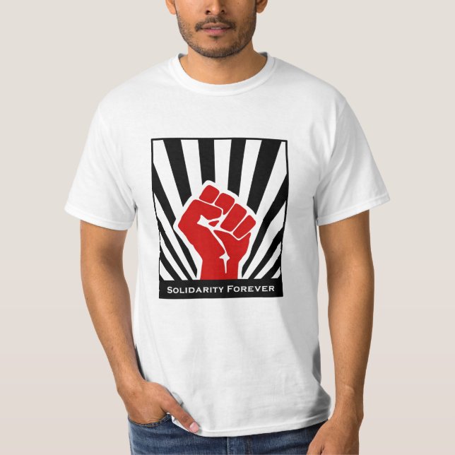 Camiseta T-shirt de Soliarity da associação de (Frente)