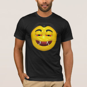 Camiseta T-shirt de sorriso do vampiro