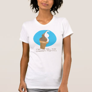 Camiseta T-Shirt de Sorvete mole
