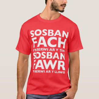 Camiseta T-shirt de Sosban Fach Yn Berwi AR Y Tan