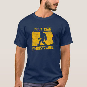 Camiseta T-shirt de Squatchin Pensilvânia