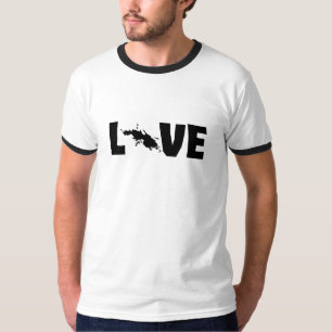 Camiseta T-shirt de St Thomas do amor