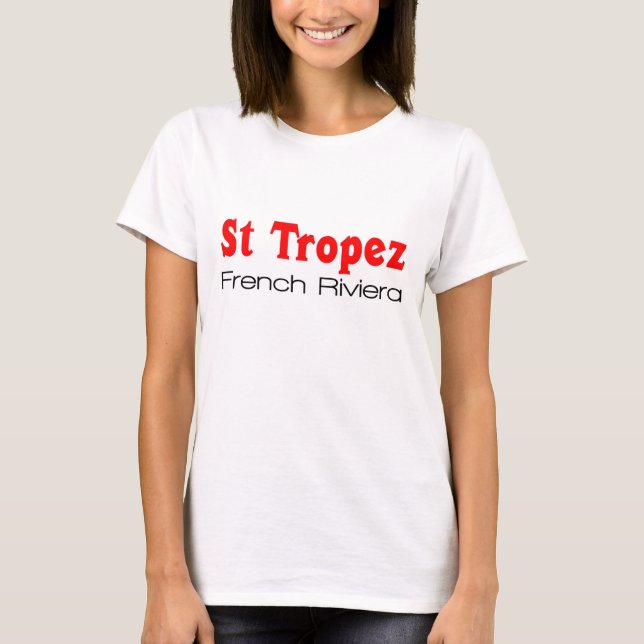 Camiseta T-shirt de St Tropez (Frente)