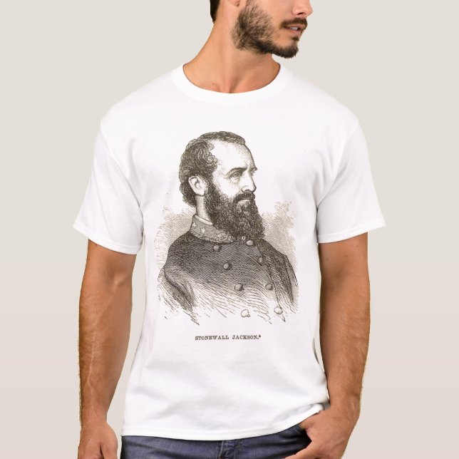 Camiseta T-shirt de Stonewall Jackson (Frente)