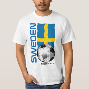 Camiseta T-Shirt de Suecia de futebol