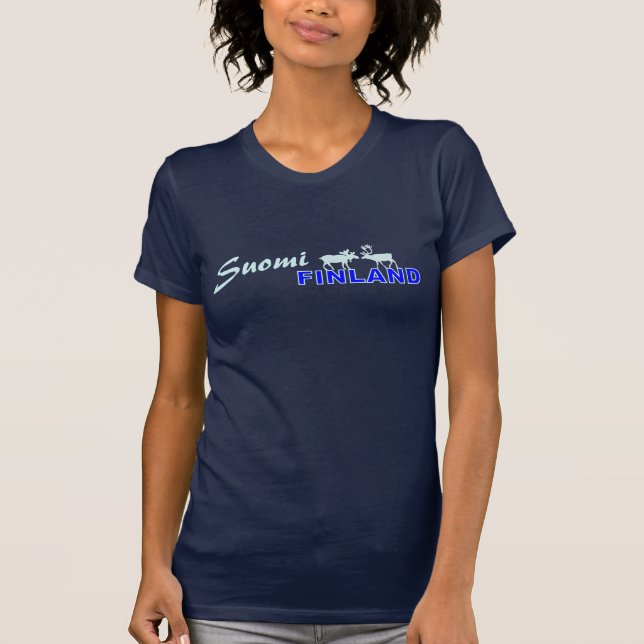 Camiseta T-shirt de Suomi Finlandia (Frente)