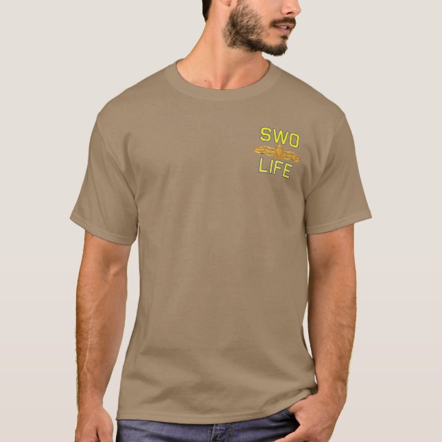 Camiseta T-shirt de superfície do oficial da guerra (SWO) (Frente)