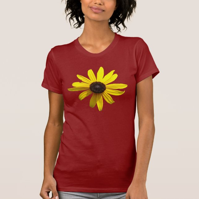 Camiseta T-shirt de Susan de olhos pretos (Frente)