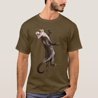 Camiseta T-shirt de suspensão da doninha