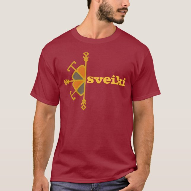 Camiseta T-shirt de Sveiki (Frente)