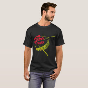 Camiseta T-shirt de Sydney das lições do cilindro
