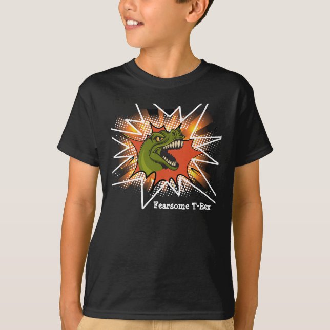 Camiseta T-shirt de T-Rex (Frente)