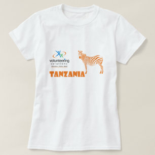Camiseta T-shirt de Tanzânia - oferecendo soluções