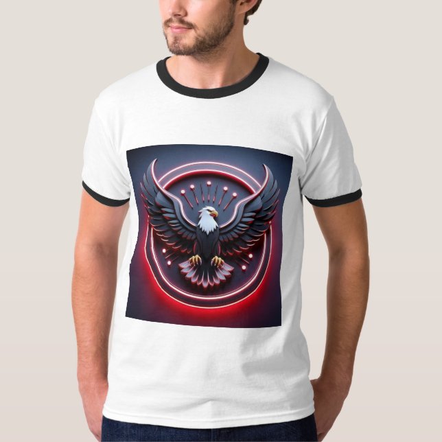 Camiseta T-shirt de tatuagem personalizada masculina - Dese (Frente)