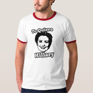Camiseta T-shirt de Te Quiero Hillary