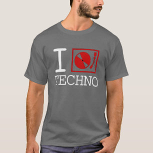 Camiseta T-shirt de Techno