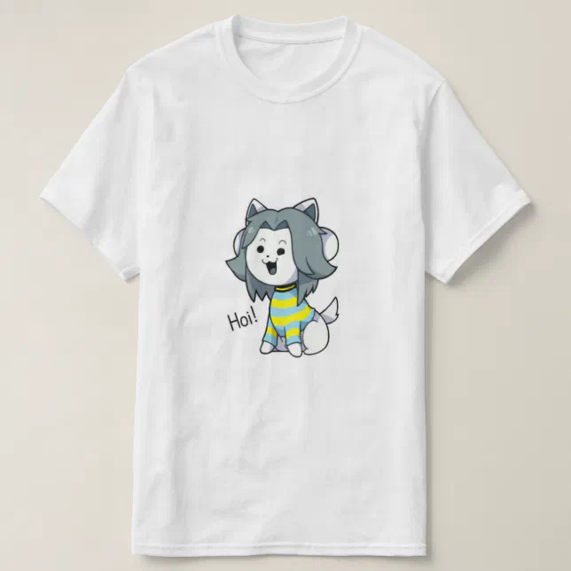 Camiseta T-shirt de Temmie Zazzle Brasil