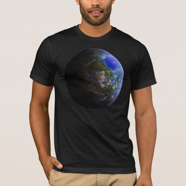 Camiseta T-shirt de Terraformed Marte (Frente)