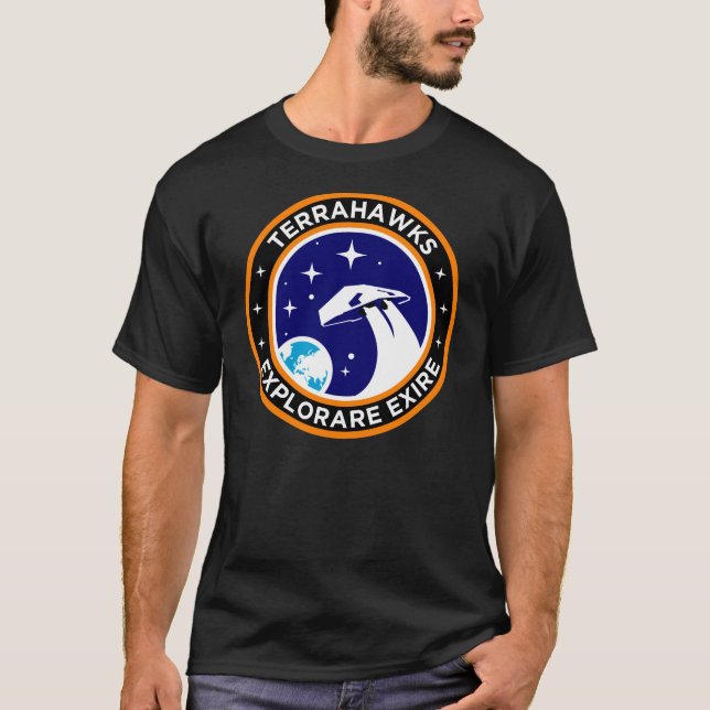 Camiseta T-shirt de TerraHawks (Frente)