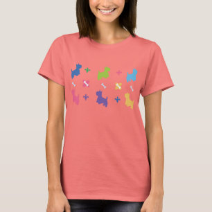Camiseta T-shirt de Terrier de monte de pedras