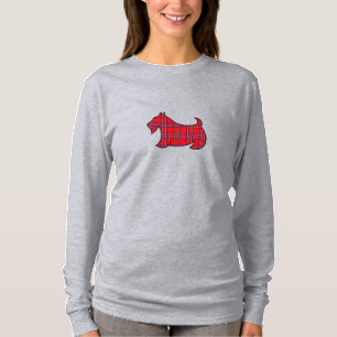 Camiseta T-shirt de Terrier do Scottish