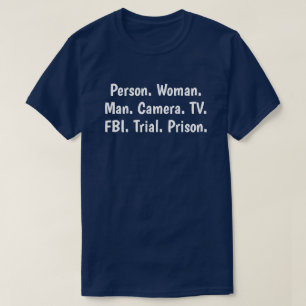 Camiseta T-Shirt de Teste Cognitivo Engraçado