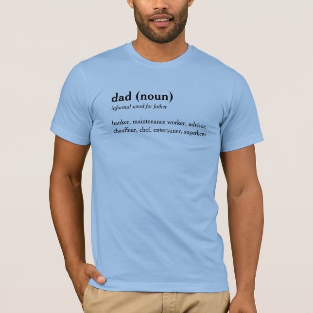 Camiseta t-shirt de texto personalizada de definição de dic (Frente)