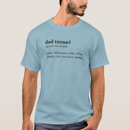 Camiseta t-shirt de texto personalizada de definição de dic
