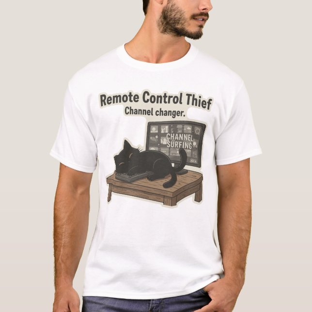 Camiseta T-Shirt de Thief de Controle Remoto (Frente)