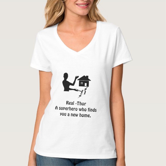 Camiseta T-Shirt de THOR REAL (Frente)