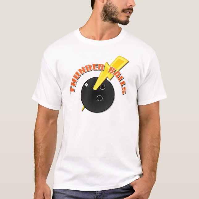 Camiseta T-shirt de Thunderballs (Frente)