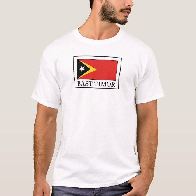 Camiseta T-Shirt de Timor-Leste (Frente)