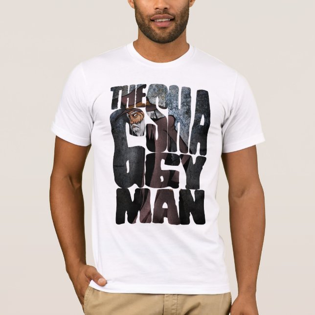 Camiseta T-shirt de TMAH o homem desgrenhado (Frente)