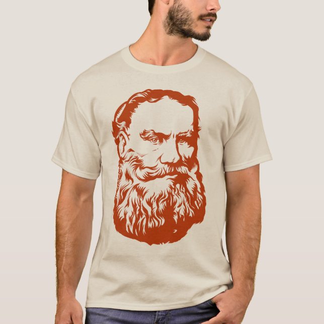 Camiseta T-shirt de Tolstoy (Frente)