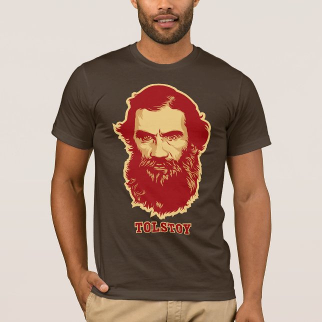 Camiseta T-shirt de Tolstoy (Frente)