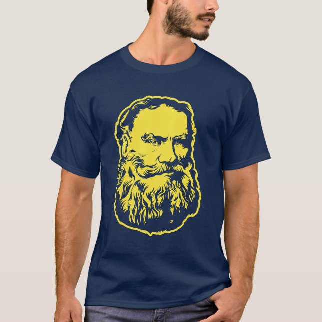 Camiseta T-shirt de Tolstoy (Frente)