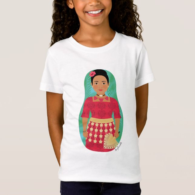 Camiseta T-Shirt de Tongan Matryoshka (Frente)
