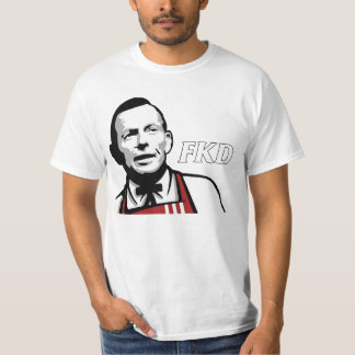 Camiseta T-shirt de Tony Abbott "FKD"