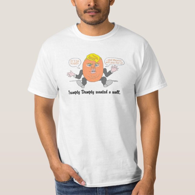 Camiseta T-shirt de Trumpty Dumpty (Frente)