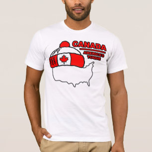 Camiseta T-shirt de Tuque de Canadá - de América