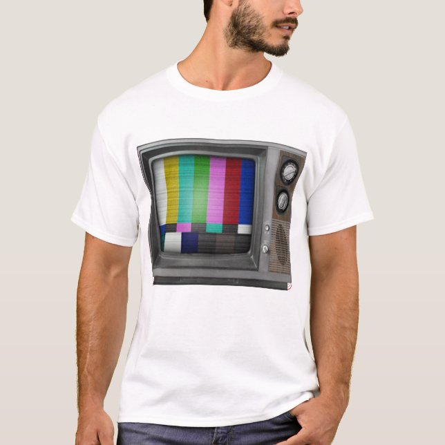 Camiseta T-Shirt de TV antiga (Frente)