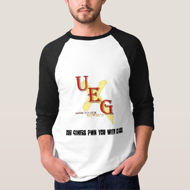 Camiseta T-shirt de UEG 3/4-length (Frente)