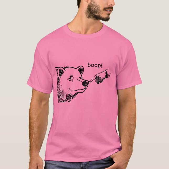 Camiseta T-Shirt de urso de Boop (Frente)