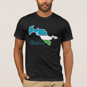 Camiseta T-shirt de Uzbekistan