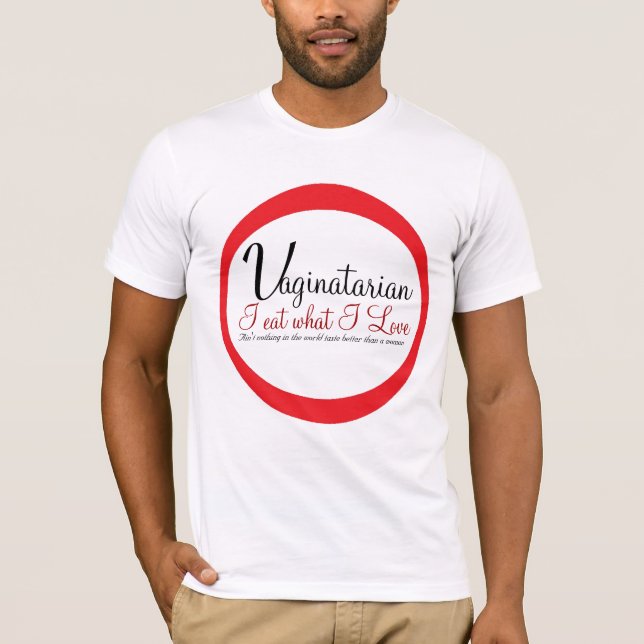 Camiseta T-shirt de Vaginatarian (Frente)