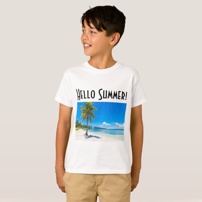Camiseta T-Shirt de Verão (Frente Completa)