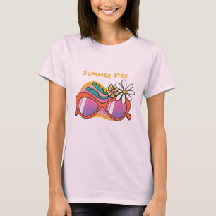 Camiseta T-Shirt de Verão Bem-Vindo   Típica de óculos de s